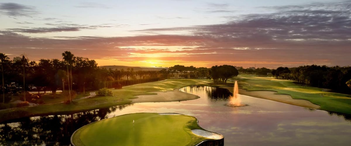Hawk's Landing Golf Club golf course view