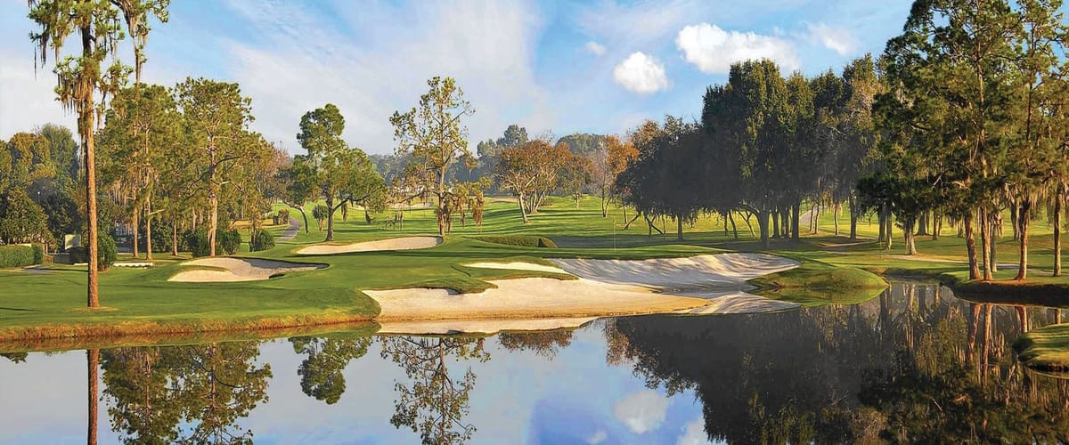 Bay Hill Champions Course golf course view