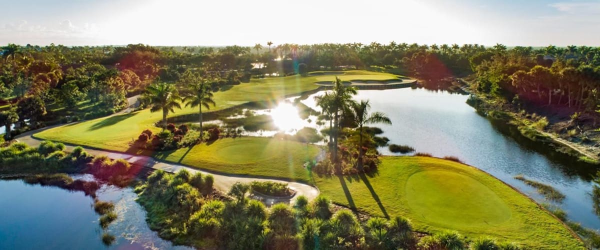 Rookery at Marco Club golf course view