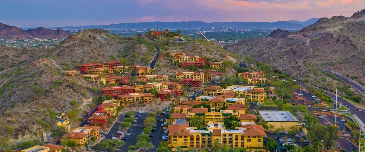 Hilton Phoenix Tapatio Cliffs Resort property view